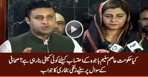 Is Govt Forming Any Committee To Get Money Trail From Asim Bajwa? Journalist Asks Zulfi Bukhari