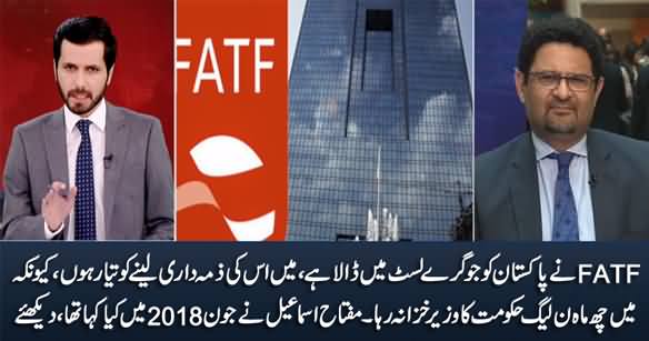 Is PMLN Govt Responsible For Pakistan's Inclusion in FATF Grey List? Miftah Ismail Admitted in 2018