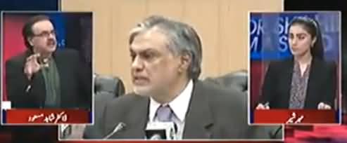 Ishaq Dar Ko Jhot Bolne Ki Bimari Hai - Dr. Shahid Masood Grills Ishaq Dar