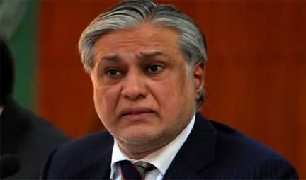 Ishaq Dar's tweets on rumors that Pakistan is going to default