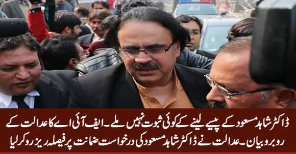 Islamabad High Court Reserves Verdict in Dr. Shahid Masood’s Bail Plea