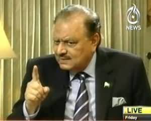 Islamabad Tonight - 2nd August 2013 (Mamnoon Hussain Exclusive Interview)