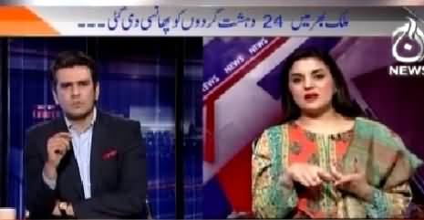 Islamabad Tonight With Rehman Azhar (24 Terrorists Ko Phansi De Di Gai) – 16th March 2015