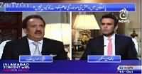 Islamabad Tonight With Rehman Azhar (Rehman Malik Exclusive) – 14th October 2015