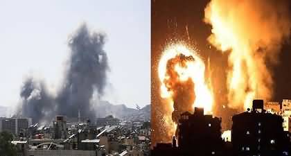 Israel launches massive strikes on Syrian defense ministry office