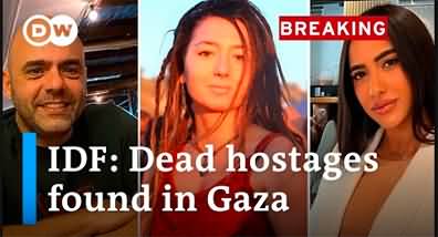 Israeli military recovered the bodies of three Israeli hostages in Gaza