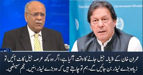 It is time for Imran Khan to go to Adiala Jail - Najam Sethi