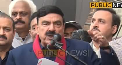 It's shameful to do politics on important appointment - Sheikh Rasheed's press conference