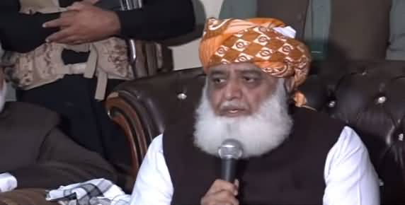 It's Time To Remove Pakistan's Trump - Maulana Fazal Ur Rehman's Press Conference