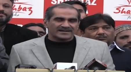 Jahangir Tareen Can Never Win From Siddiqui Baloch - Khawaja Saad Rafique