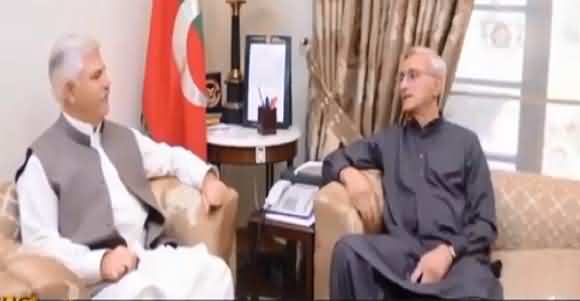 Jahangir Tareen Meets CM KP Mehmood Khan Discusses Various Issues