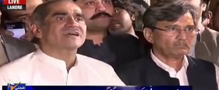 Main Hairan Hoon Imran Khan Oper Kaise Aa Gaye - Khawaja Saad Rafique Victory Speech