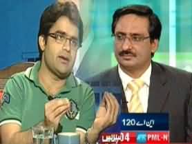 Javed Chaudhary and Shahzeb Khanzada Off Camera Fight - Gets Physical with Each Other