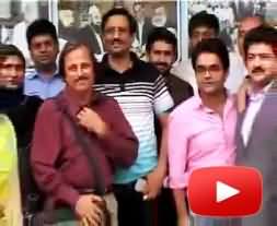Javed Chaudhary and Shahzeb Khanzada Video After Fighting Issue Resolved