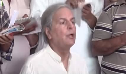 Javed Hashmi Complete Press Conference Against Imran Khan - 31st July 2017