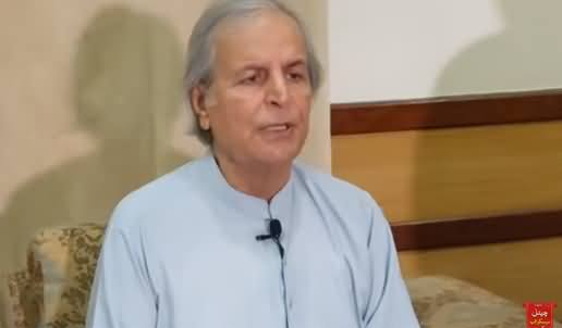 Javed Hashmi's Aggressive Press Conference After Govt's Crackdown On His Property