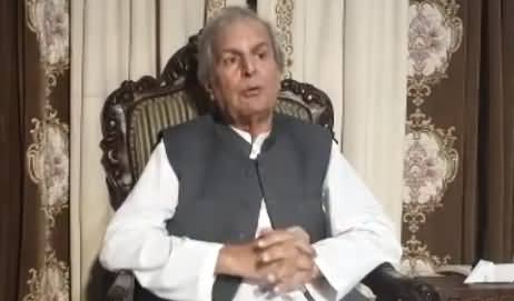 Javed Hashmi's Blasting Press Conference Against Govt And Establishment