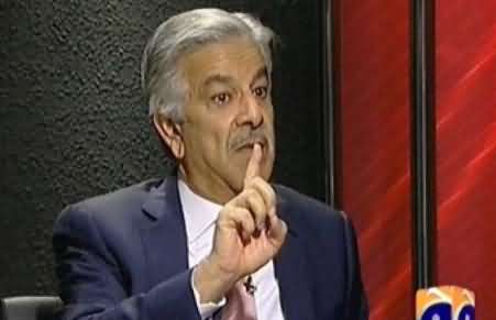 Jawab Deyh (Khawaja Asif Exclusive Interview with Iftikhar Ahmad) – 24th November 2013