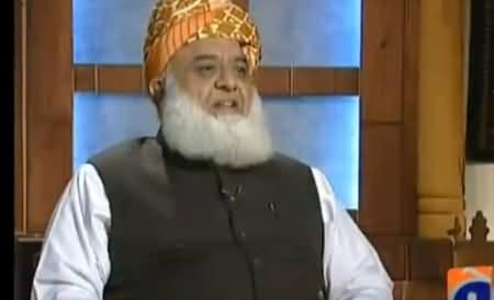 Jirga with Saleem Safi (Maulana Fazal-ur-Rehman Exclusive Interview) - 7th November 2015