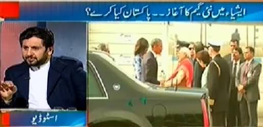 Jirga with Saleem Safi (Obama's Visit to India, New Game Started) - 25th January 2015