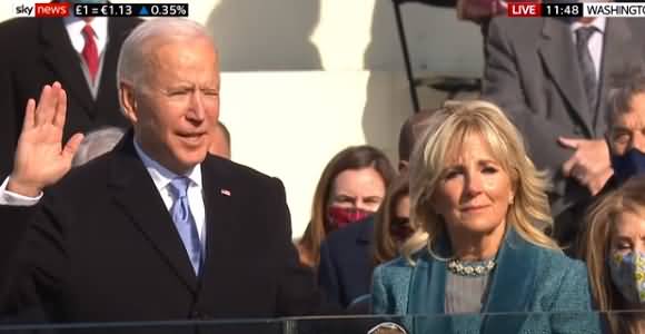 Joe Biden Takes Oath As 46th President Of The United States