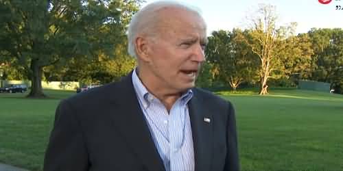 Joe Biden Very Anxious About How China Deals with Taliban? Listen His Recent Statement