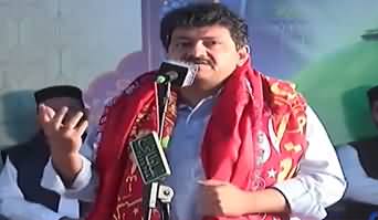 Journalist Hamid Mir Addresses At Daata Darbar Urs Lahore