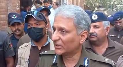 Journalist questions IG Punjab regarding Imran Riaz Khan's arrest