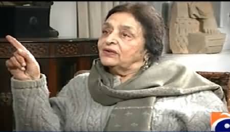 Jugno (Begum Tahira Mazhar Ali Khan Special Interview) – 24th March 2015