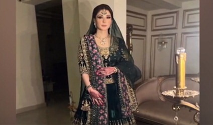 Junaid Safdar's wedding: Maryam Nawaz's pictures in bridal dress going viral