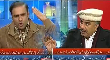 Kal Tak (Abid Sher Ali Vs Shah Farman, Who is Electricity Thief?)- 9th January 2014