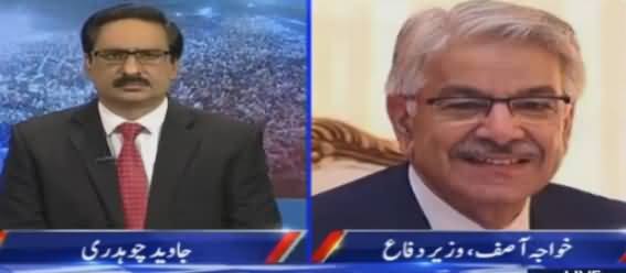 Kal Tak with Javed Chaudhry (Khawaja Asif Interview) – 2nd November 201