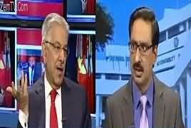 Kal Tak with Javed Chaudhry (Khawaja Asif Interview) – 9th October 2017