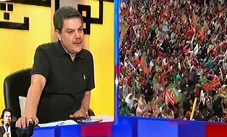 Karachi IB Reports More Than Five Lac People At PTI Jalsa Venue At This Time - Mubashir Luqman