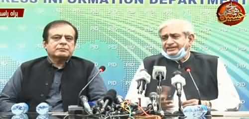 Karachi Ki Tabahi Ki Zimma Dar PPP Hai - Shibli Faraz Media Talk