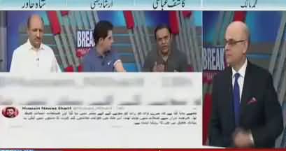 Kashif Abbasi's befitting reply to Hussain Nawaz - Must see