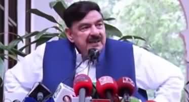 Kaun Mujh Se Shadi Kare Ga? Sheikh Rasheed on Reporter's Question