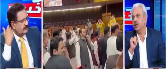 Khabar Hai (Fight In National Assembly, Who Started First?) - 15th June 2021