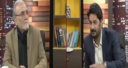 Khabar Nashar With Adnan Haider And Nusrat Javed (PPP & PMLN Coalition) - 21st Feb 2024