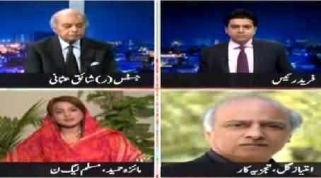 Khabar Say Khabar (Governor Sindh May Resign) – 19th March 2015