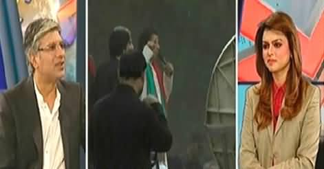 Khabar Se Agey (PTI's Lock Down in Karachi) - 12th December 2014