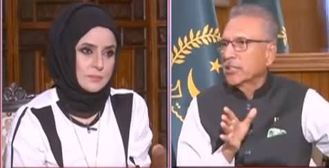 Khabar Se Khabar (President Arif Alvi Exclusive Interview) - 10th September 2021