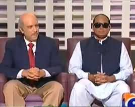 Khabarnaak (Ch. Shujaat Dummy with Senator Mushahid and Khawaja Asif Dummy with Nuclear Scientist) - 13th October 2013