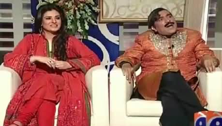 Khabarnaak Eid Special (Actress Resham & Sheikh Rasheed Dummy) – 19th July 2015