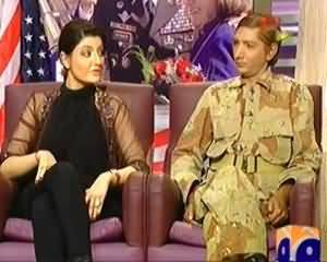 Khabarnaak on Geo News – 21th July 2013 (General Petraeus and Paula Dummy)