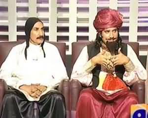 Khabarnaak on Geo News – 27th July 2013 (Umro Ayyar Dummy and His Friend)