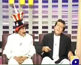 Khabarnaak on Geo News – 9th June 2013 (Imran Khan and Drones Dummy)