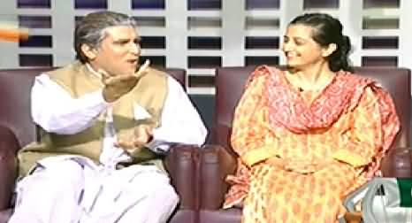 Khabarnaak (Shah Mehmood Qureshi Dummy, Sabahat Zakriya) - 22nd August 2014