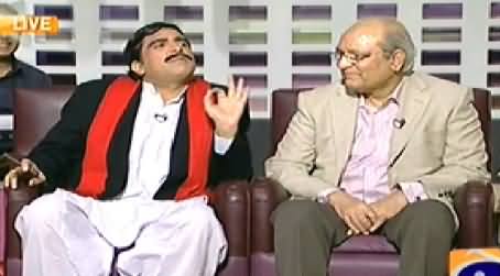 Khabarnaak (Sheikh Rasheed Dummy & Mushahidullah Khan) - 27th September 2014