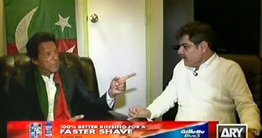 Kharra Sach Part-1 (Imran Khan Special Interview with Mubashir Luqman) - 19th November 2014